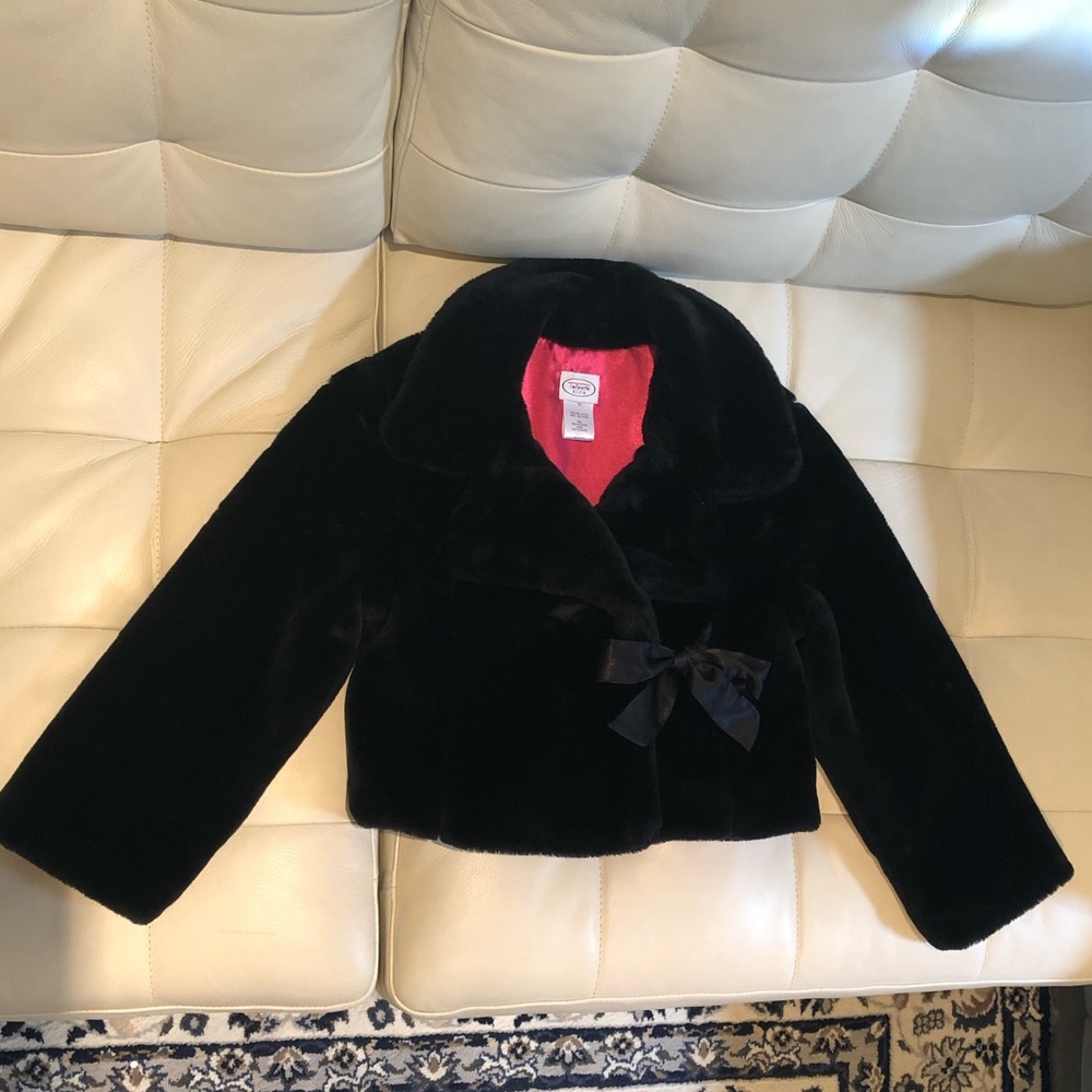 Talbots fur jacket  Size 10 girl or Size 0 woman